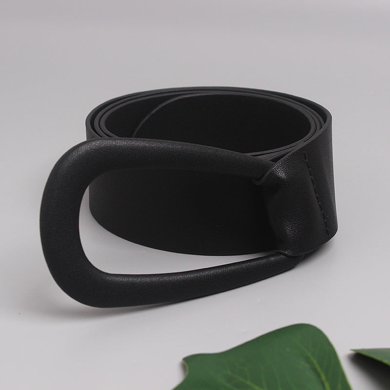 Double-sided Imitation Sheepskin Belt