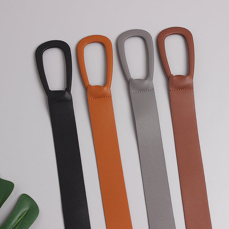 Double-sided Imitation Sheepskin Belt