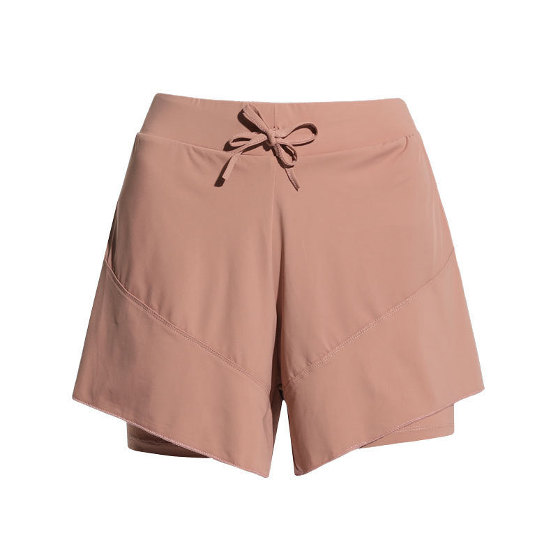 Double Layer Light Proof Sweat Absorbent Breathable High Elastic Shorts