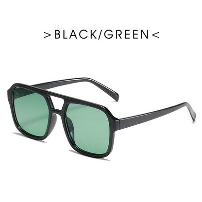 Square Double Beam Sunglasses