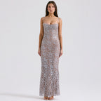 Women's Lace Strap Dress Slim Fit Backless Dress