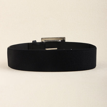 Women's Elastic Needle Buckle Belt