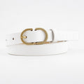 Personalized retro belt