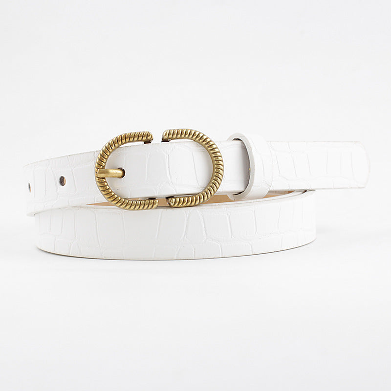 Personalized retro belt