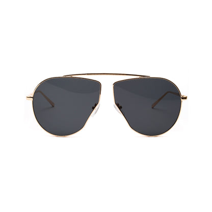 Polygonal Big Frame Sunglasses