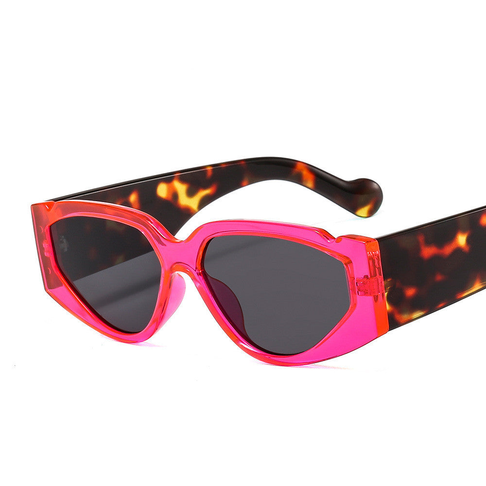 Personality Color Plastic Sunglasses