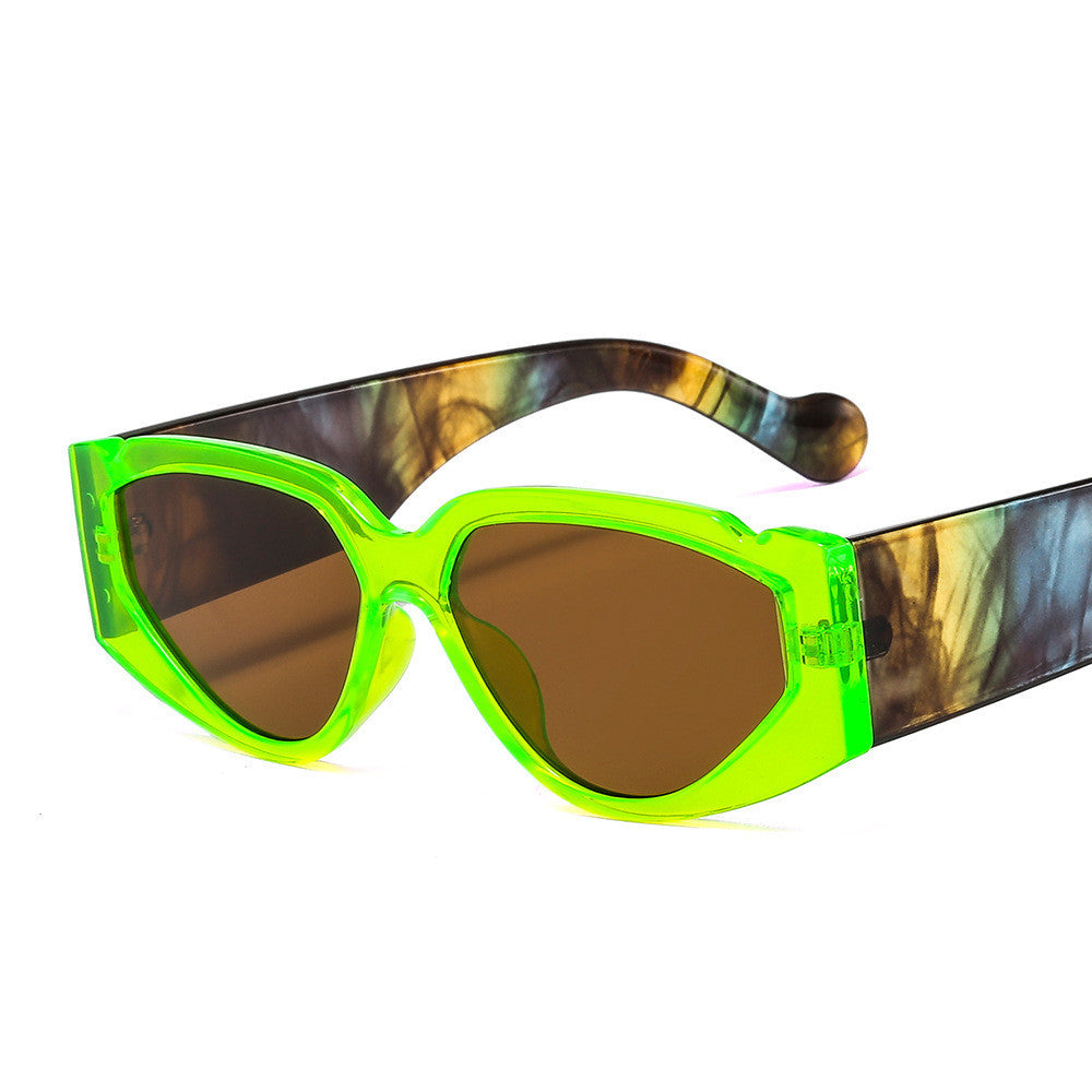 Personality Color Plastic Sunglasses