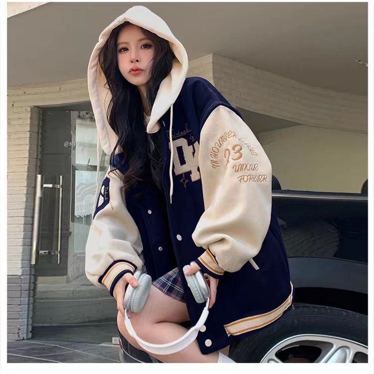 New Junior High School Students Baggy Casual Jacket