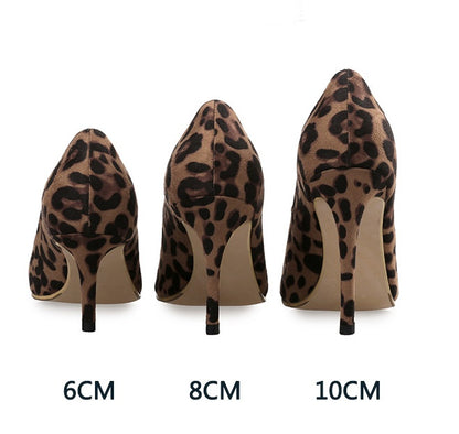 Leopard Heels