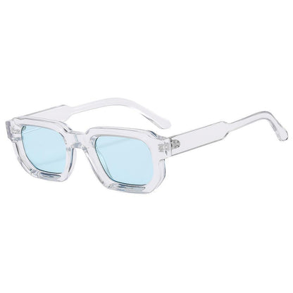 Retro Square Thick Small Frame Fashion Sunglasses For Women