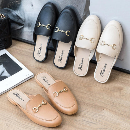 Baotou Half Slippers Outer Wear Fashion Sandals For Women