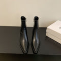 Short Heel High Heels Boots
