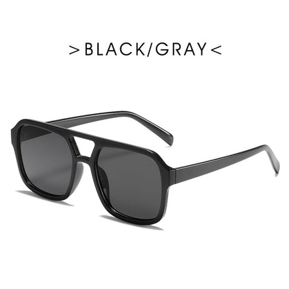 Square Double Beam Sunglasses