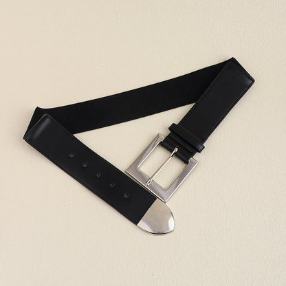 Women's Elastic Needle Buckle Belt