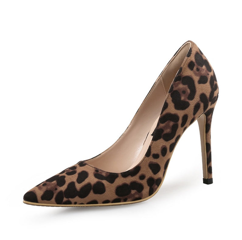 Leopard Heels