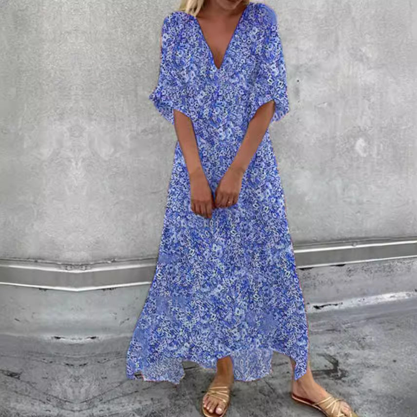 Women's Casual Slit Beach Dress