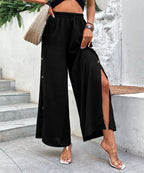 Fashion High Waist Wide Leg Pants For Women