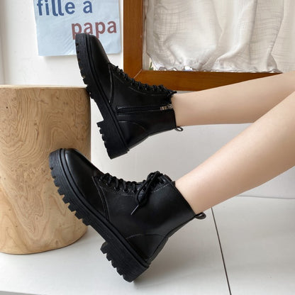 New Black Handsome Boots Women