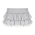 Sweet Ballet Style Stitching High Waist Dance Short Girl Cute Princess Cake Dress
