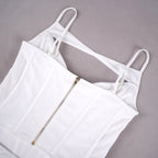 Sling Fishbone Corset Slimming Hollow Dress