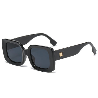 New Retro Square Large Frame Sunglasses