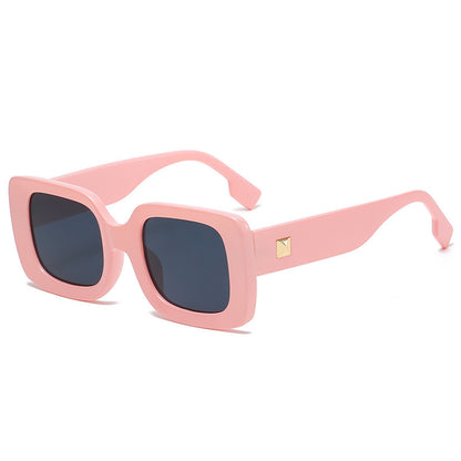 New Retro Square Large Frame Sunglasses