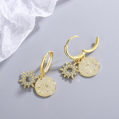 Ins Style Temperament European And American Earrings Ear Jewelry Women