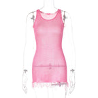 Fashion Women's Wear Sleeveless Sheath Dress
