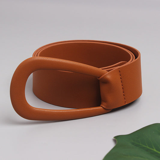 Double-sided Imitation Sheepskin  Belt