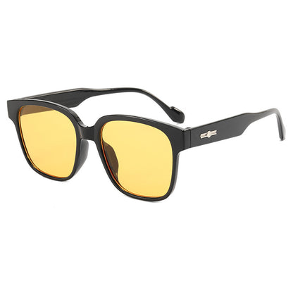 Fashion Casual Square Large Frame Sunglasses