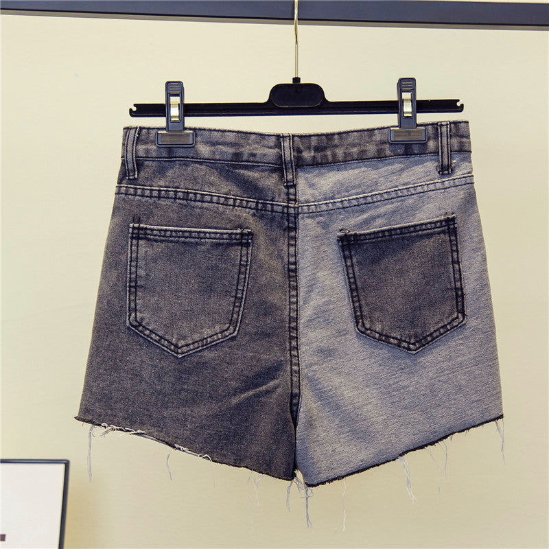 Plus Size Women's Denim Shorts For Women