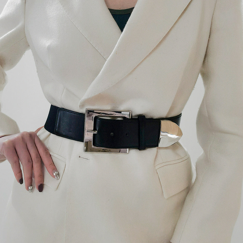 Women's Elastic Needle Buckle Belt