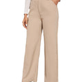 Wide Leg Draping Effect Commuter Loose Trousers
