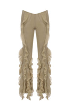 Ear Flying Pants Slim-fit Micro Flared Pants Women