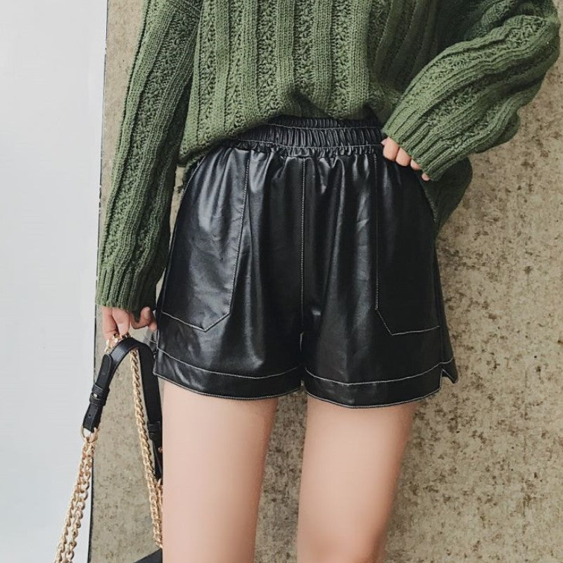 Autumn And Winter Outer Wear Boot Wide Leg High Waist Casual Pants