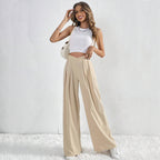Women's Casual Wide-leg Pants Loose Trousers