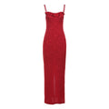 Women's Clothing Slim Fit Backless Split Sling Dress