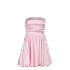 Fashion Off-shoulder Tube Top Dress Women