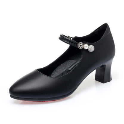 Buckle High Heel Pumps Spring Women's Shoes