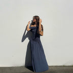 Off-shoulder Off-shoulder Collar Fashionable Elegant Slim Dress