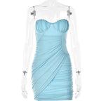 Women's Fashion Off-neck Tube Top Dress