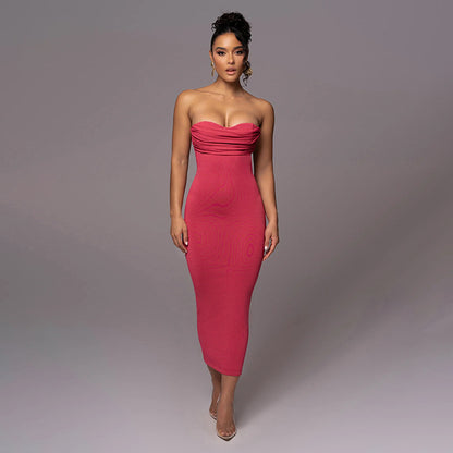 Sling Backless Dress Slim-fit Sheath