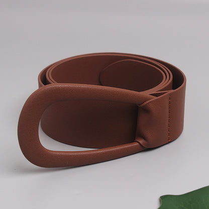 Double-sided Imitation Sheepskin  Belt