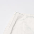 High Waist Slimming Jacquard Tassel Design Skirt