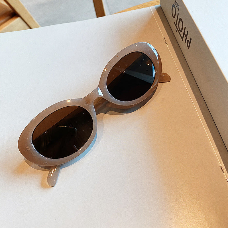 Small Frame Sunglasses Women Oval Frame