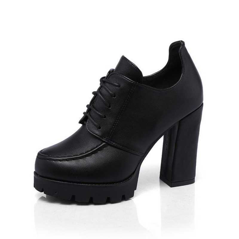 Women's Platform With Thick Heels And High Heels