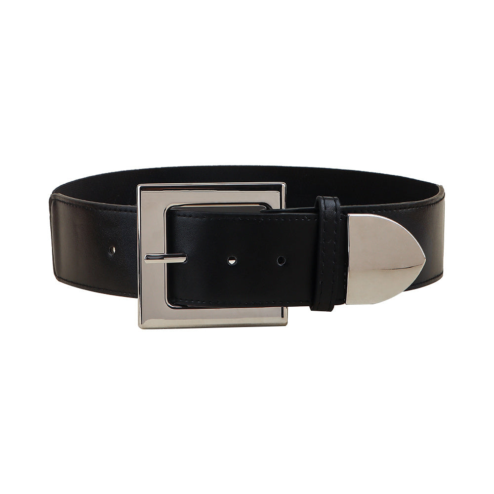 Women's Elastic Needle Buckle Belt