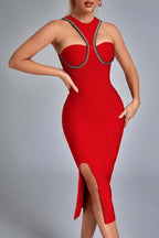 Nightclub Star Banquet Evening Dress