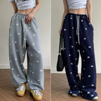 Women's Fashion Bowknot Loose Casual Pants