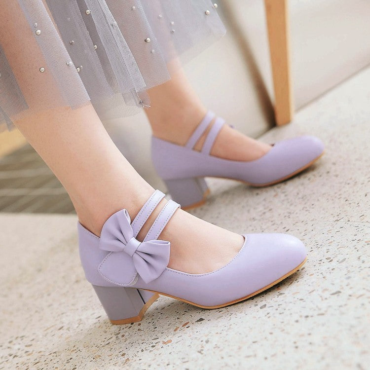 Ladies Fashion Personality New Buckle Pumps